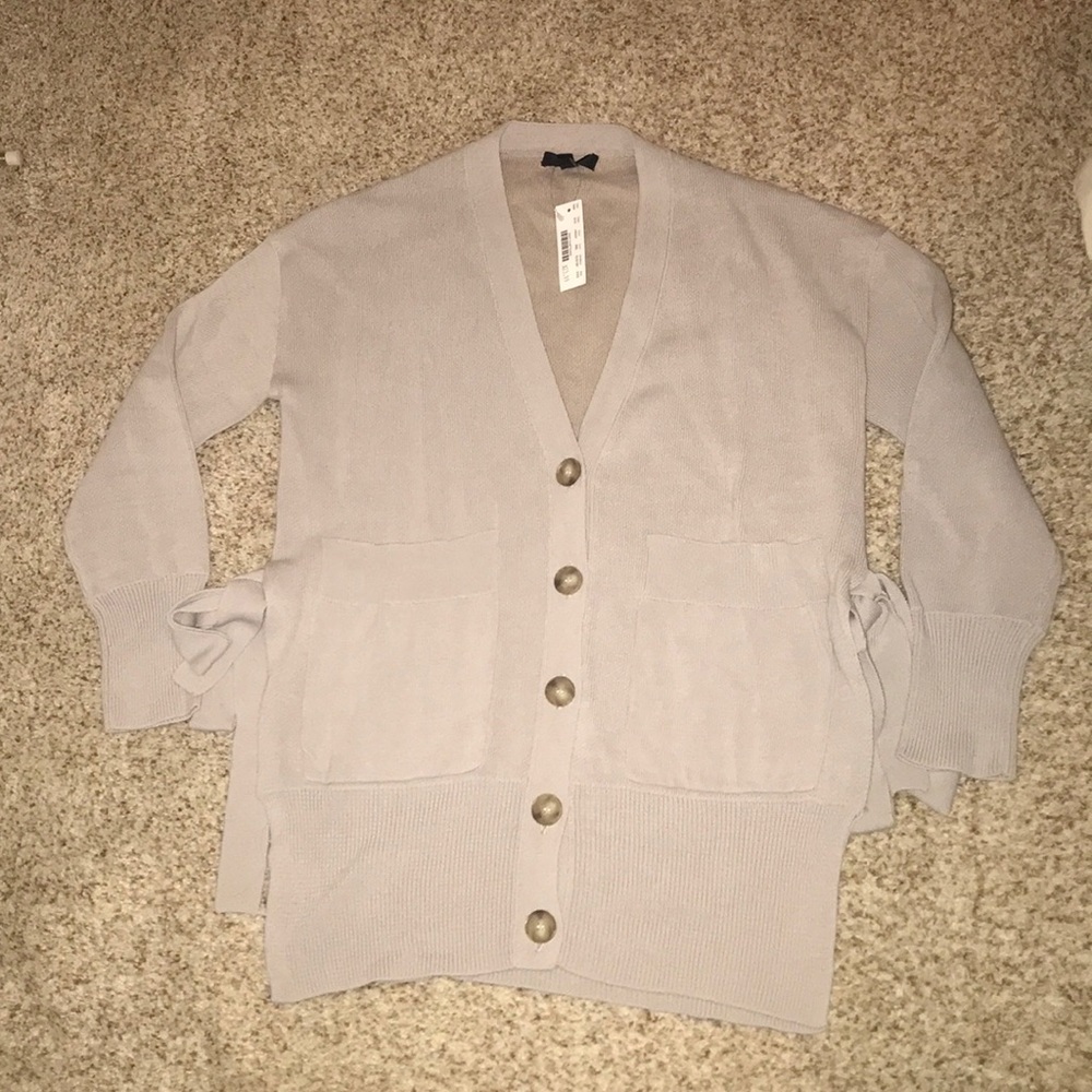 J.Crew gray cardiagn